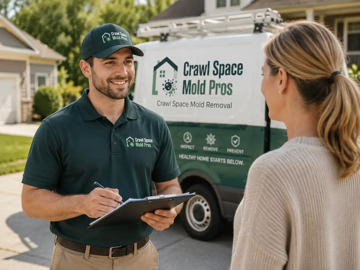 Crawl Space Mold Removal Van Wert, IA FAQs